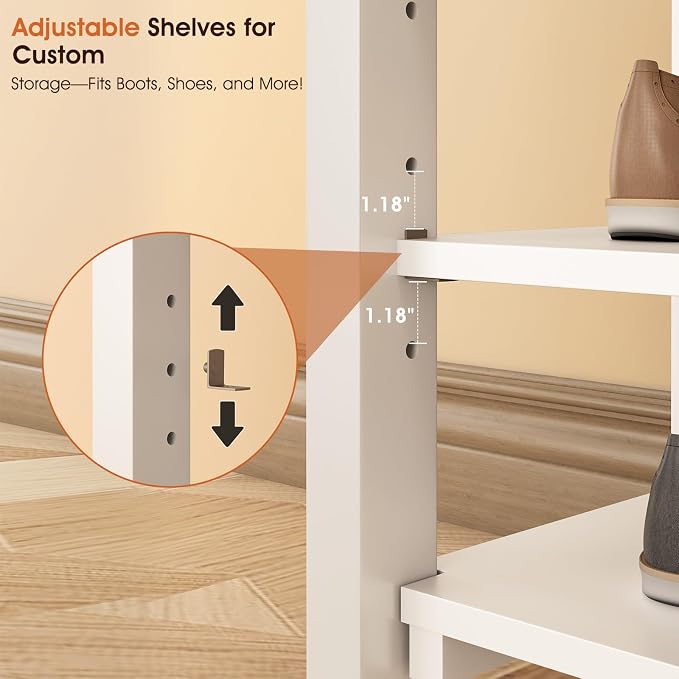 White-3 Tier(wood)