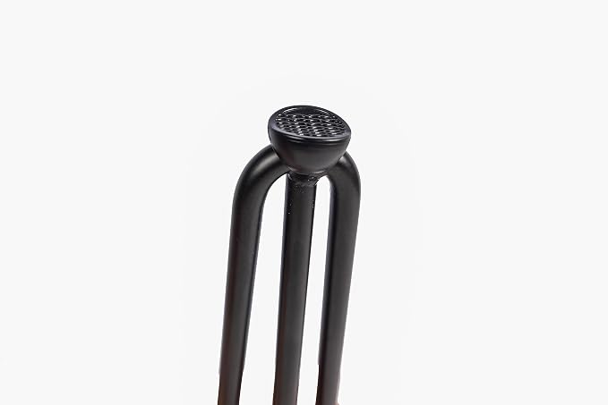 Honey Pine Finish + Black Hairpin Legs