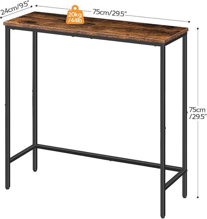 Rustic Brown + Black