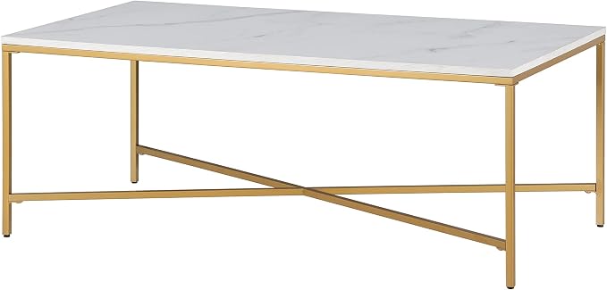 Brass/Faux Marble