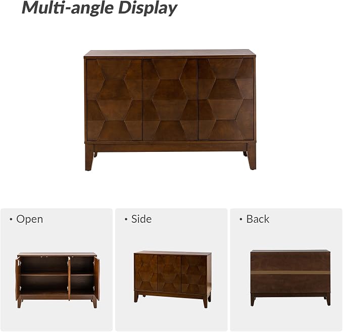 3-doors Walnut