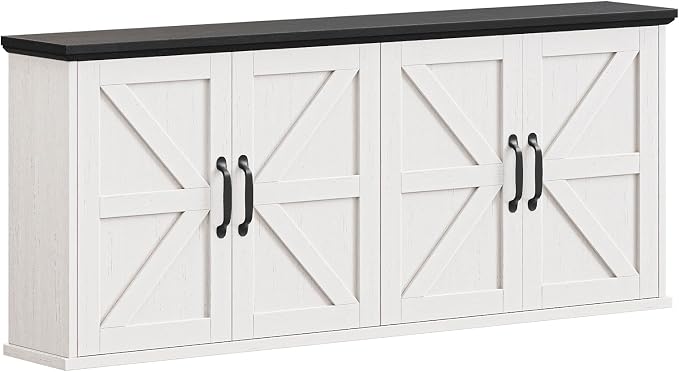 Rustic White and Black