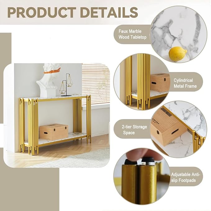 White and Gold