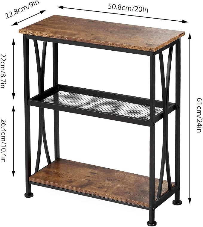 Rustic Brown + Black