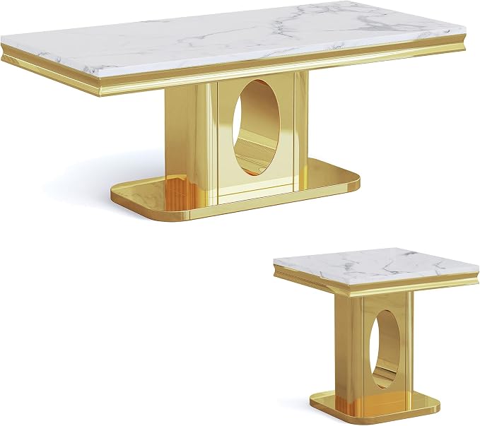 Gold+white