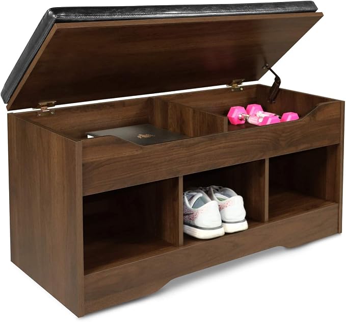 Shoe Bench - Walnut