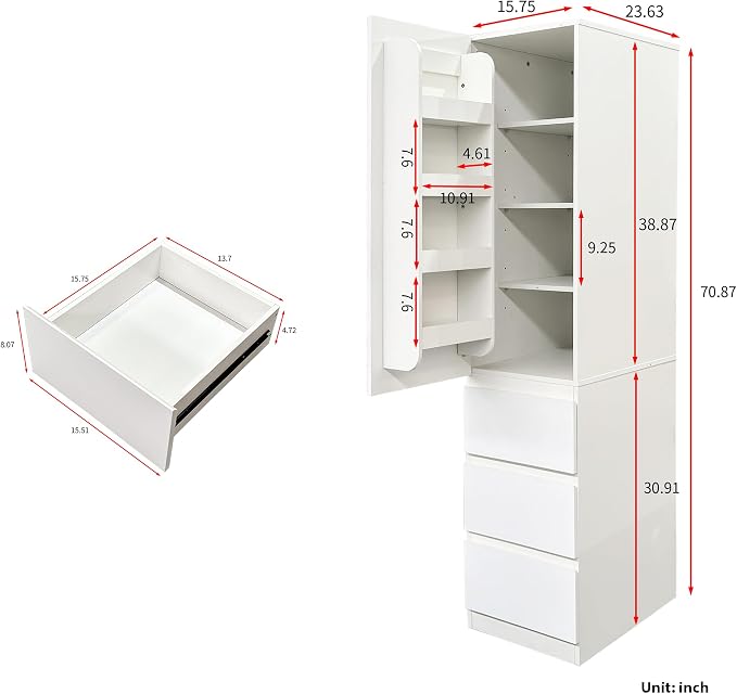 White a