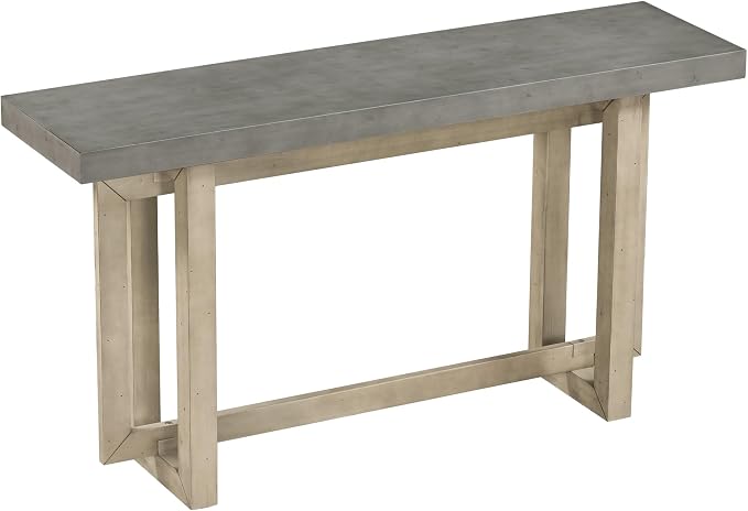 Gray-concrete Wood Top