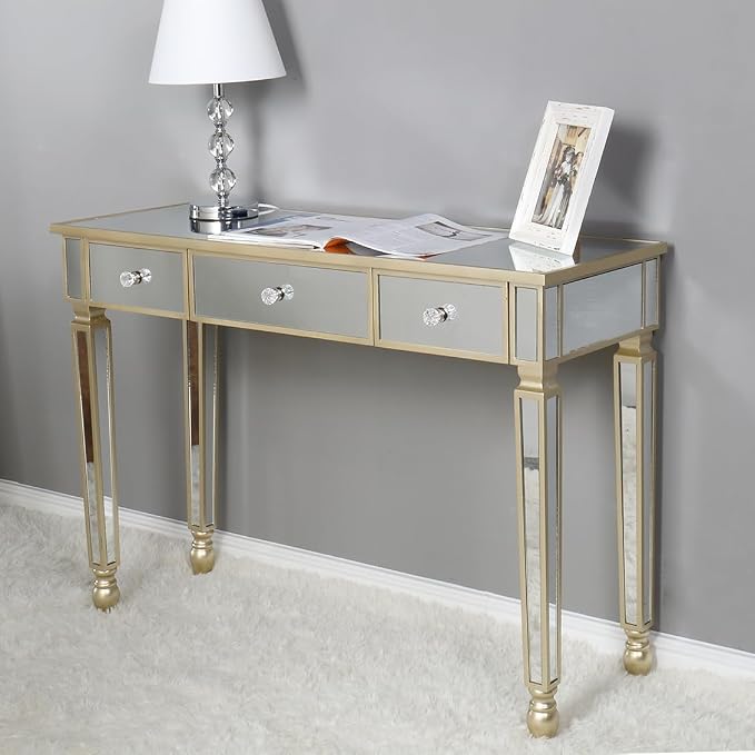 Champagne Gold 3 Drawers