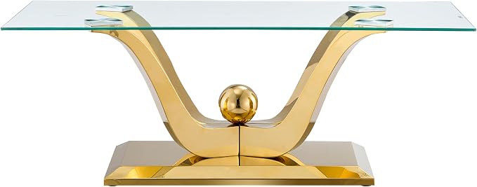 Gold Coffee Table