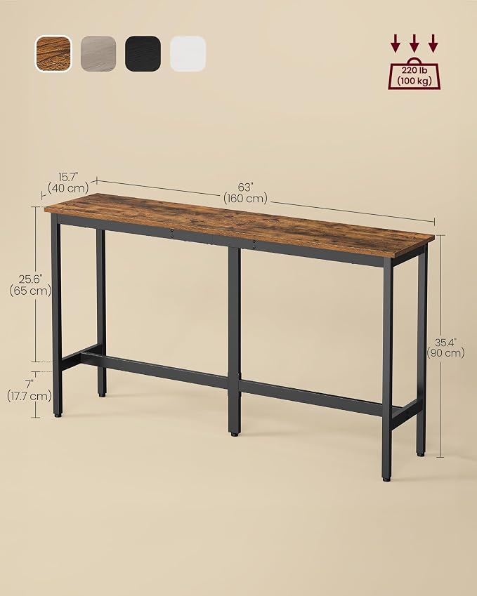 Rustic Brown + Ink Black