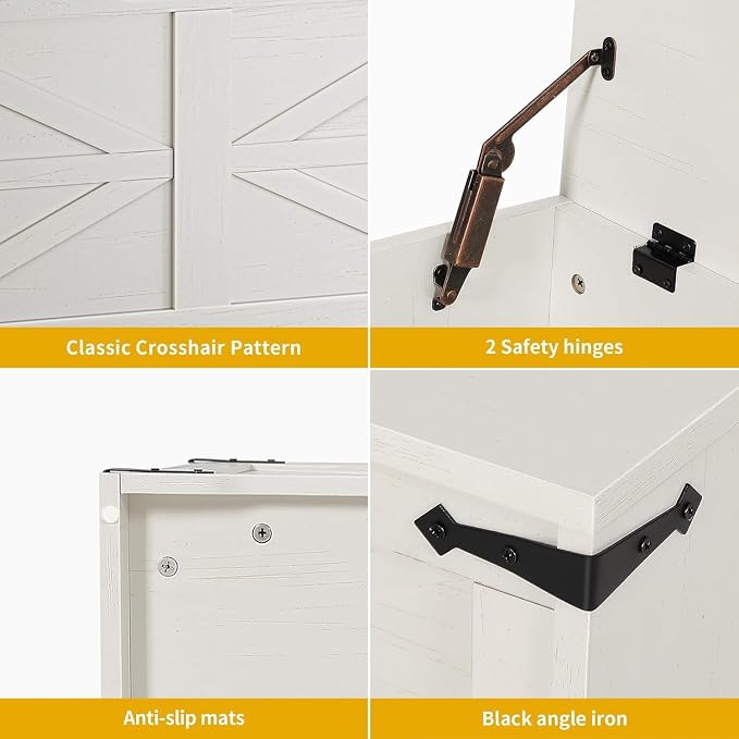 White and Walnut
