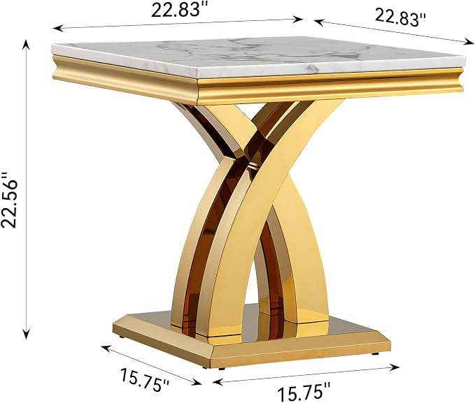 Gold-console Table
