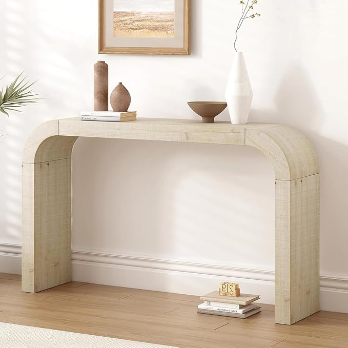Arched-natural Wood