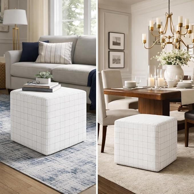 Ivory Natural Windowpane