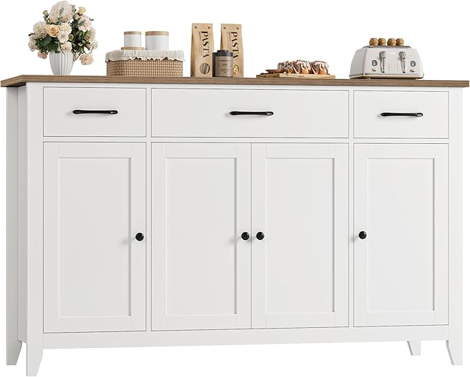 White/Rustic Brown