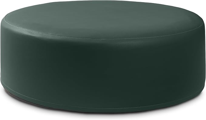 Faux Leather Hunter Green