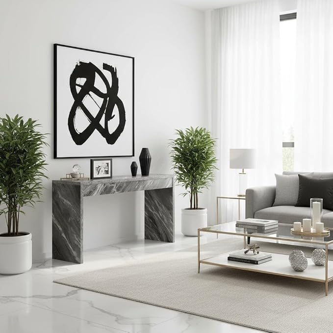 Gray Faux Marble