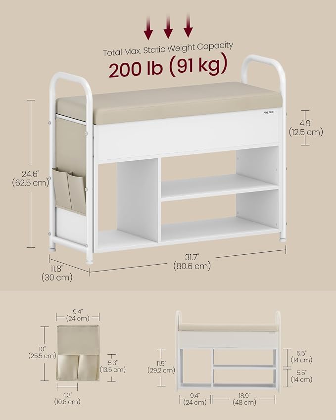 Cloud White + Cuppuccino Beige
