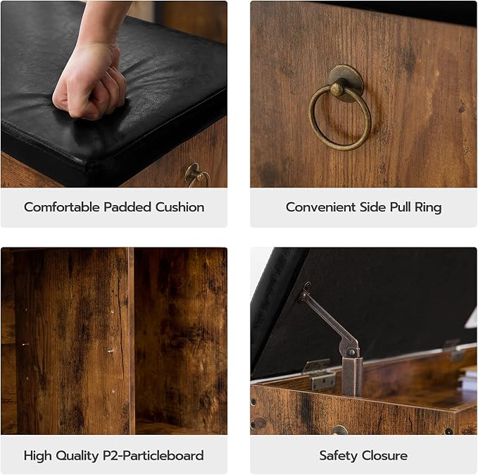 Rustic Brown + Black