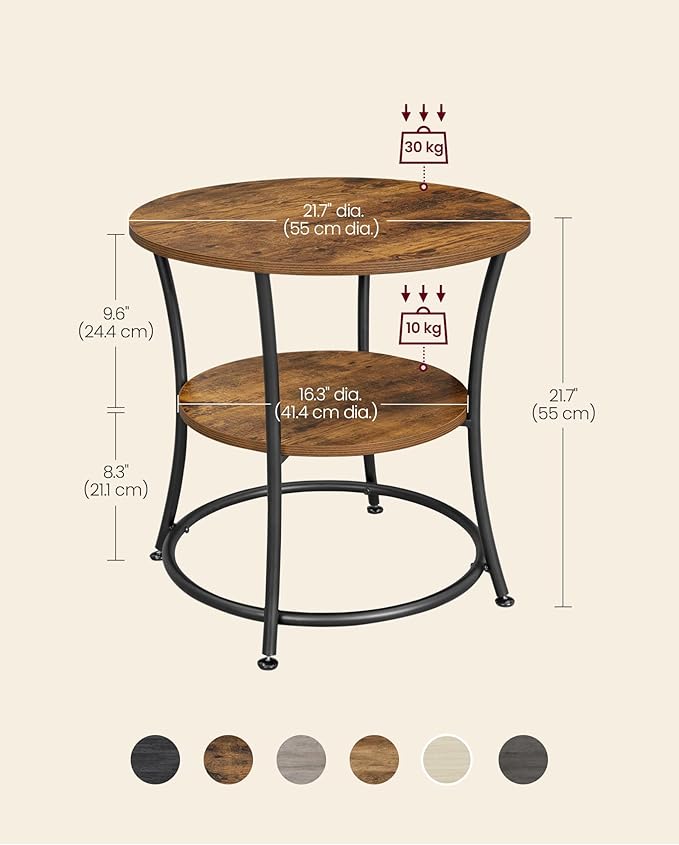 Rustic Brown + Ink Black