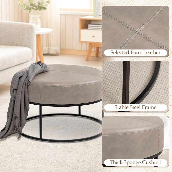 Taupe-round