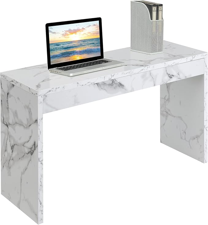 White Faux Marble