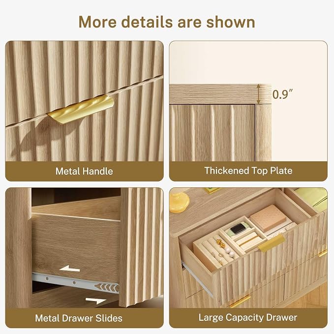 A-natural, 8 Drawers