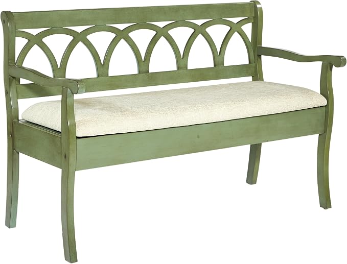 Antique Sage Frame and Beige Seat
