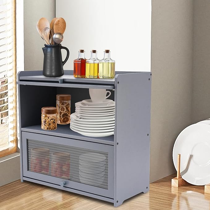 Gray,2 Tier