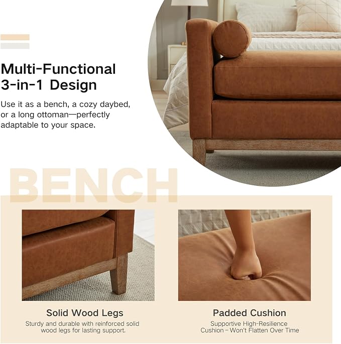 Brown Pu Leather
