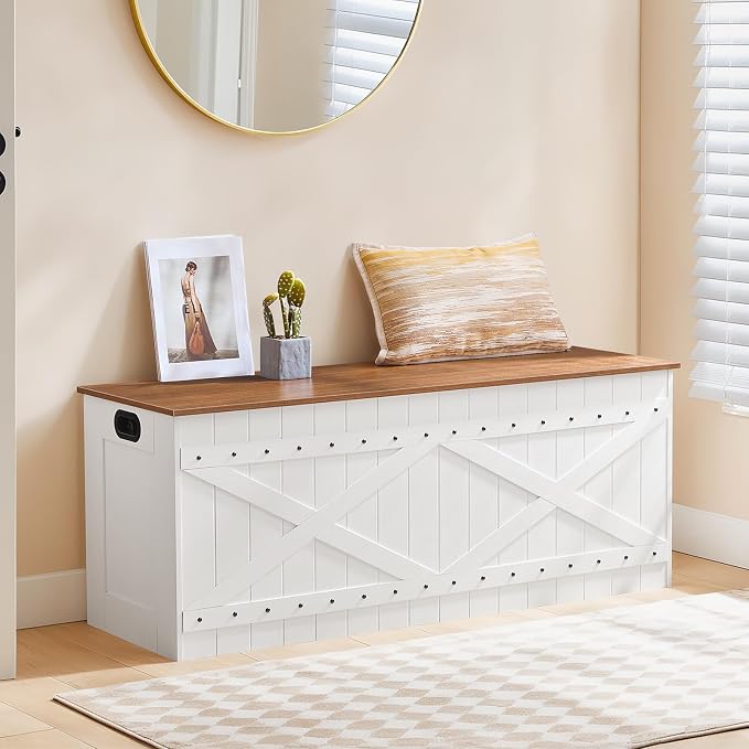 White + Walnut