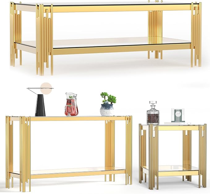 Clear&gold Set 3