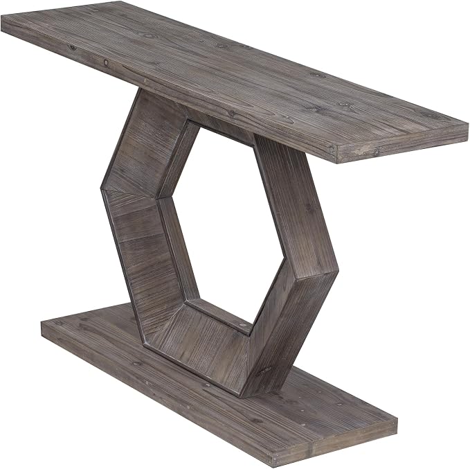 Hexagon Base-natural Wood