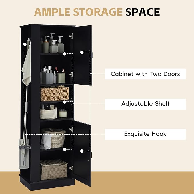 Black/Open Shelf