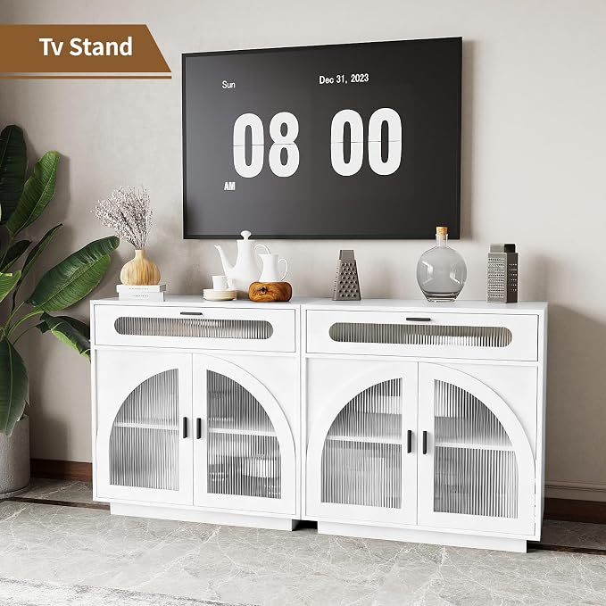 Sideboard W/Drawers_white