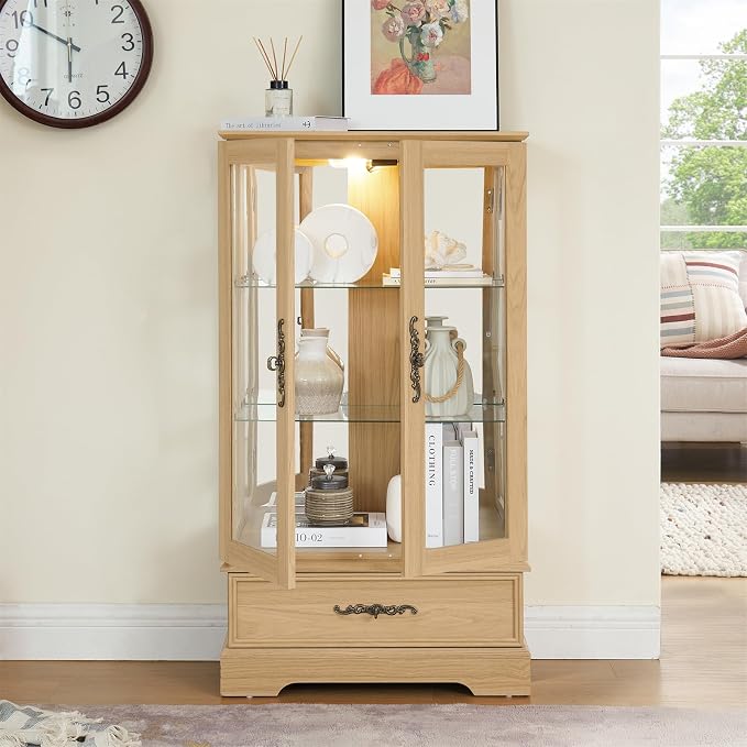 C-light Oak-with 1 Drawer