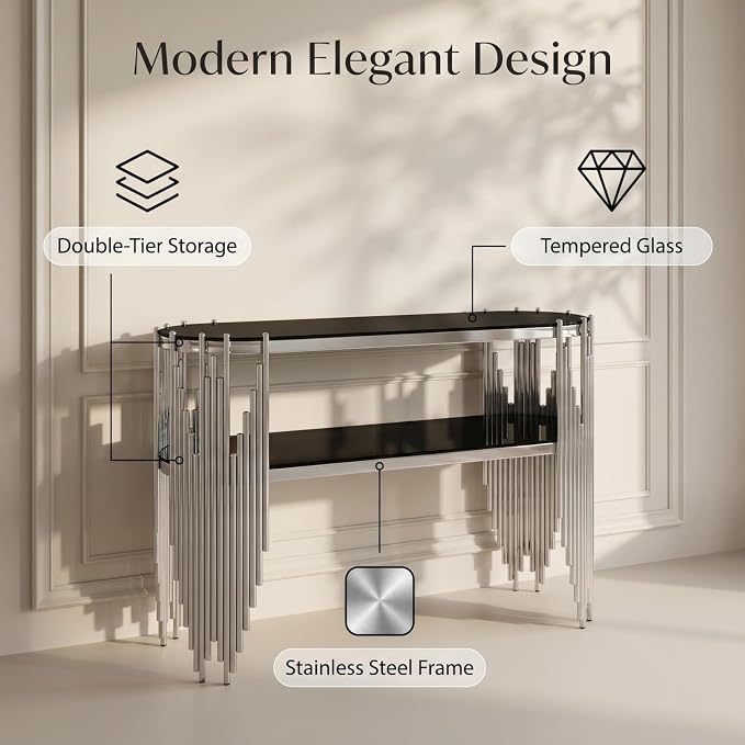 Silver & Black