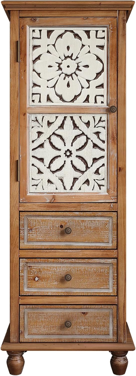Natural Wood, Vinitage White