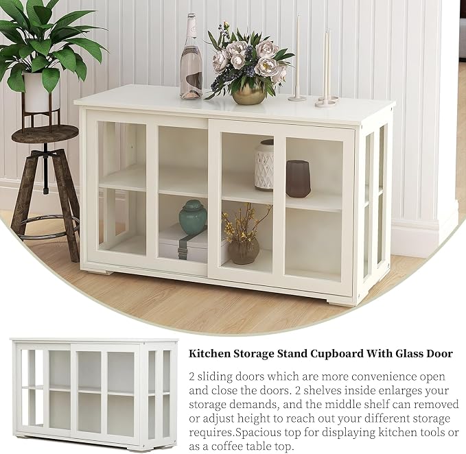 White_slide Doors