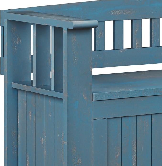 Distressed Coastal Blue
