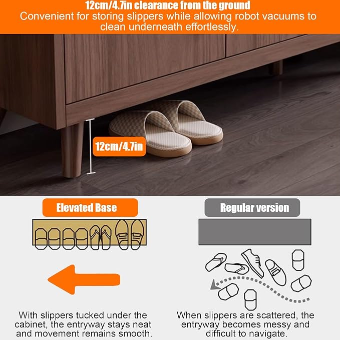 Wood Color-left Cabinet