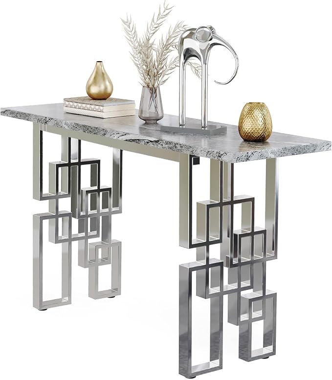 Gray Top-silver Base