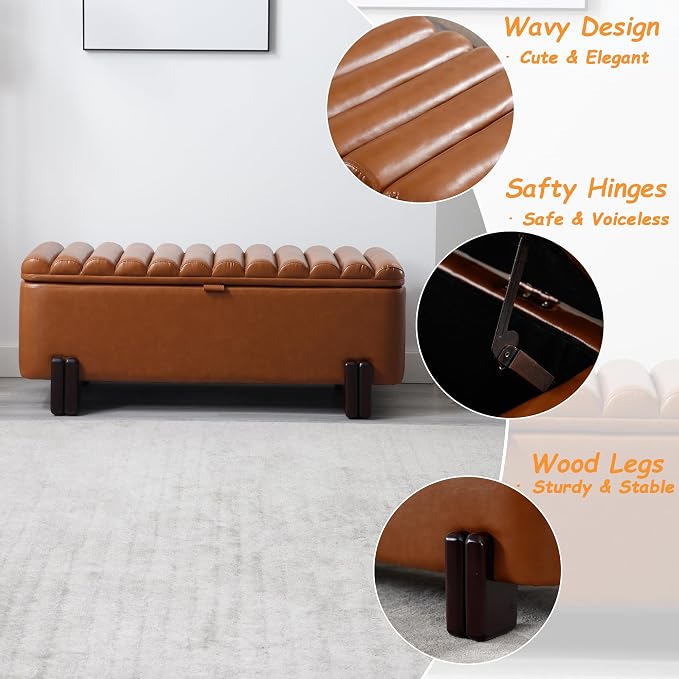 Rectangle - Leather Brown