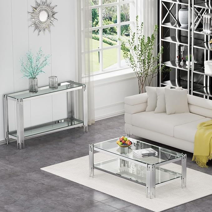 Silver & Clear