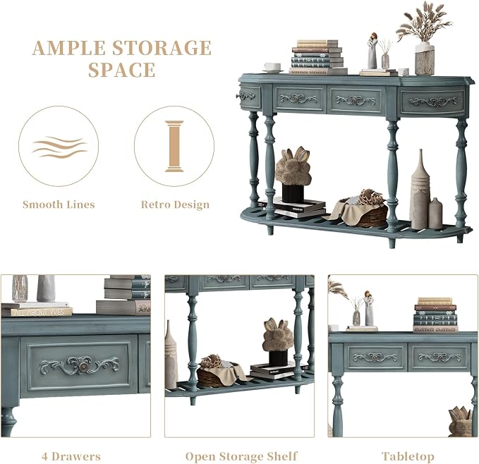 B-antique Blue