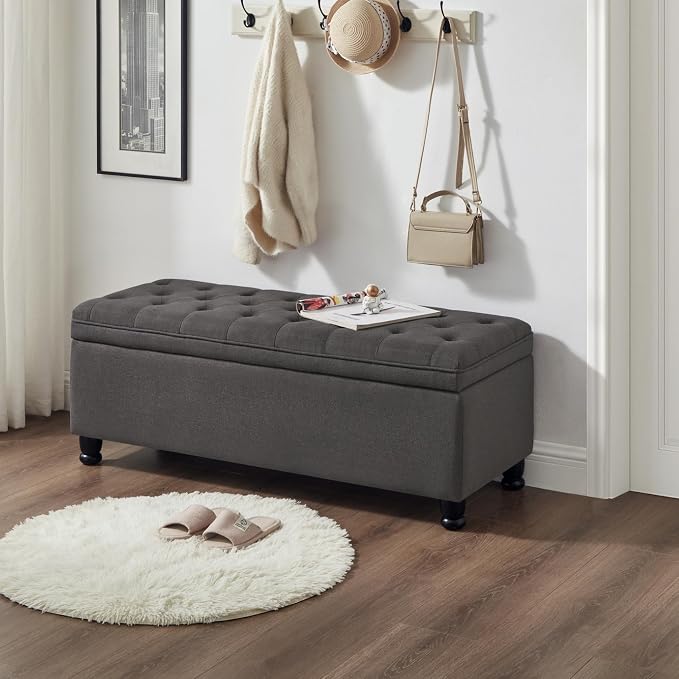 Grey Linen 44.5''