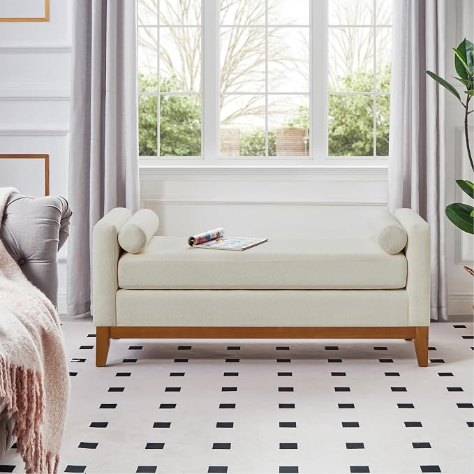 Beige Yellow Boucle