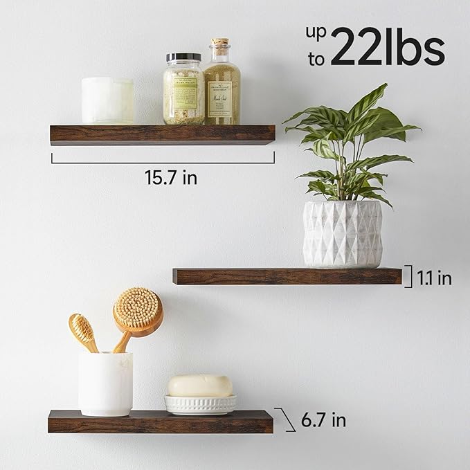 B. Rustic Brown - Americana Farmhouse Style