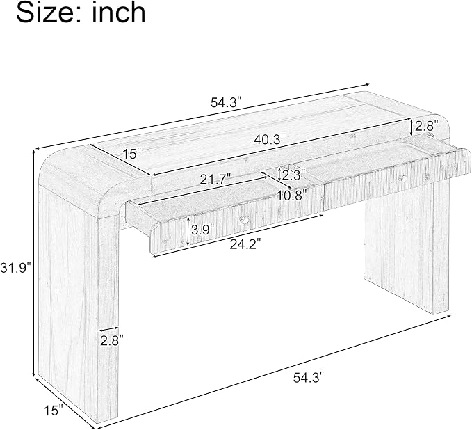 52.9inch-black